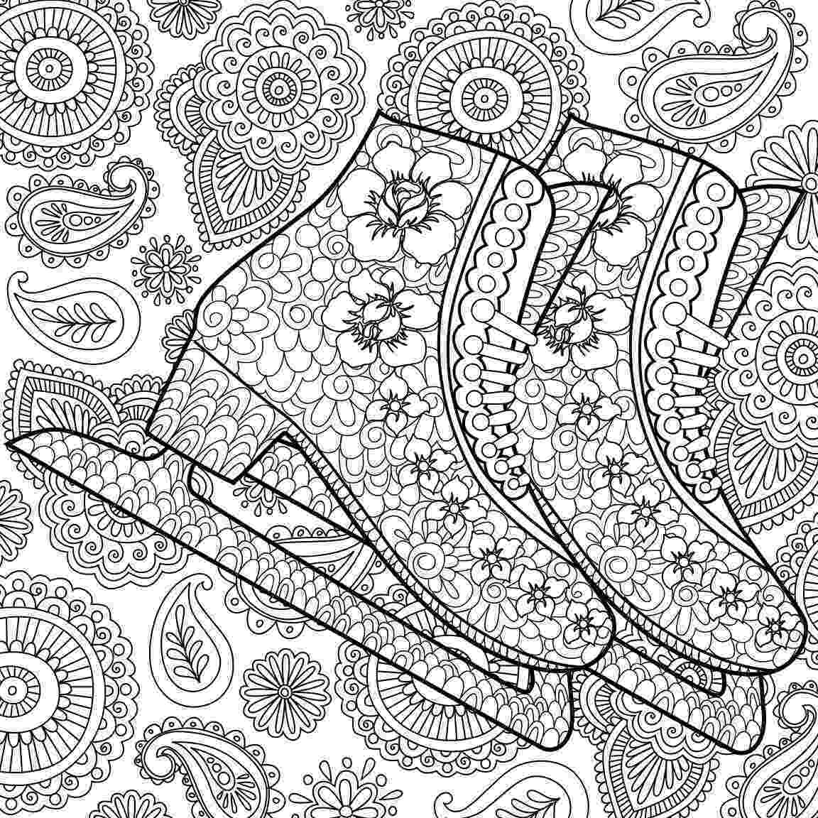 color zentangle printable coloring page zentangle figure skating coloring zentangle color 