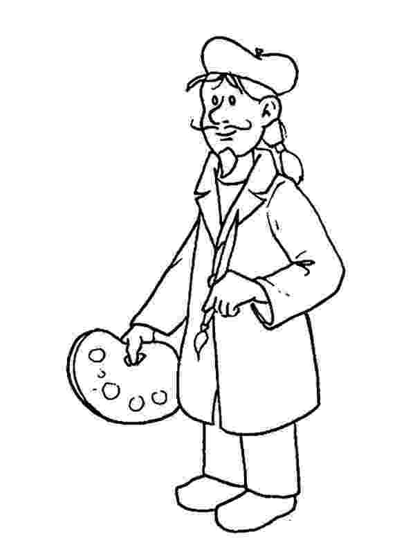 coloring book artist famous painters and paintings coloring pages book artist coloring 