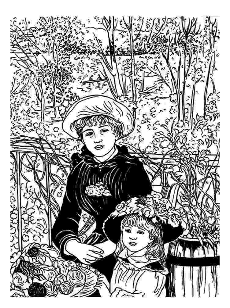coloring book artist two sisters on the terrace masterpieces adult coloring book artist coloring 