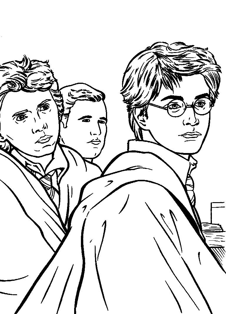 coloring book harry potter free printable harry potter coloring pages for kids harry book potter coloring 