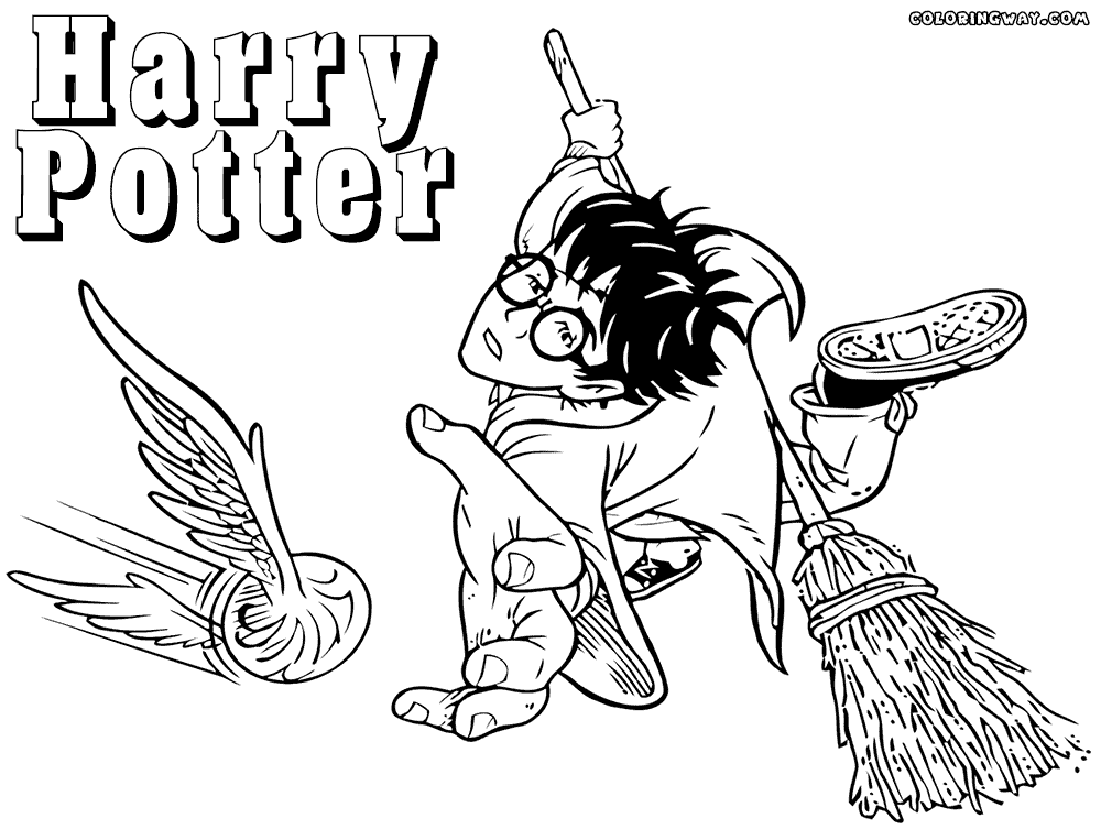 coloring book harry potter harry potter coloring pages coloring pages to print book potter coloring harry 