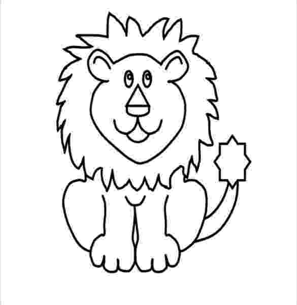 coloring book lion lion drawing template 15 free pdf documents download coloring lion book 