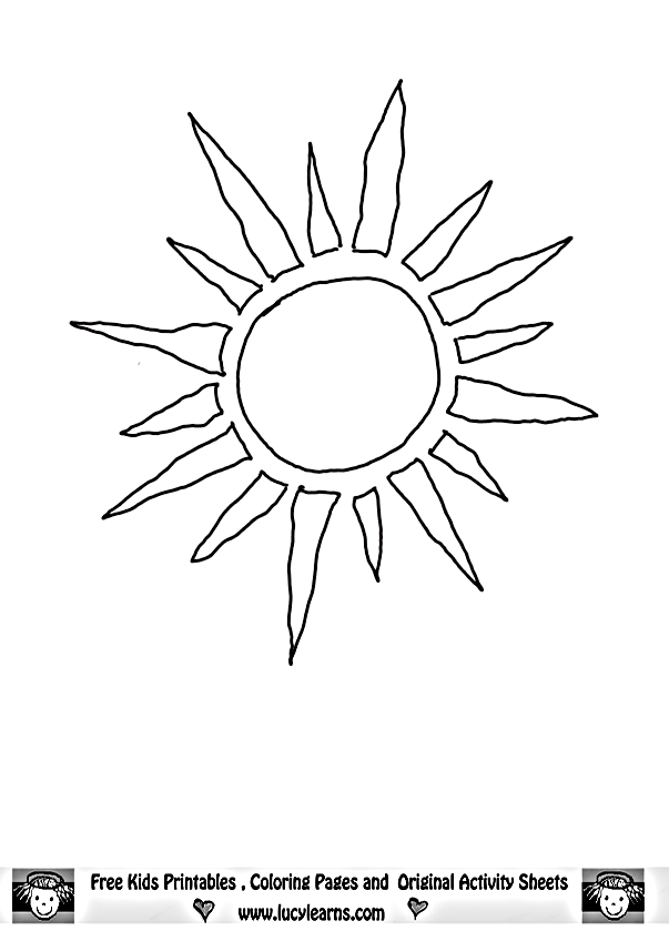 coloring book sun 60 star coloring pages customize and print ad free pdf sun book coloring 