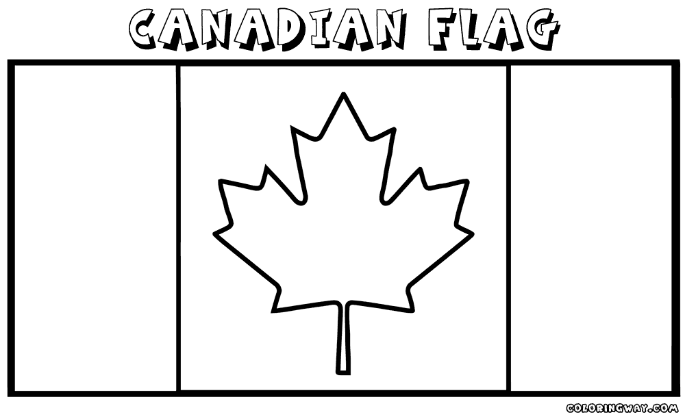 coloring canada flag canadian flag coloring pages coloring pages to download coloring flag canada 
