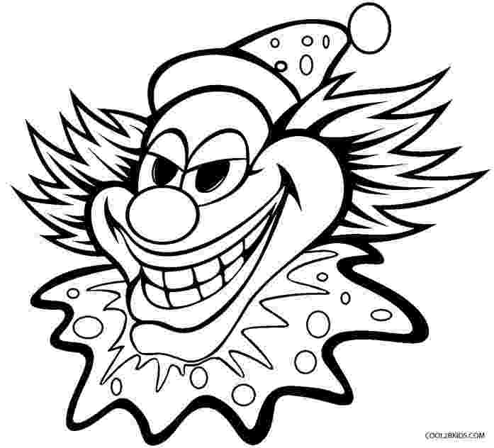 coloring clown free printable clown coloring pages for kids coloring clown 