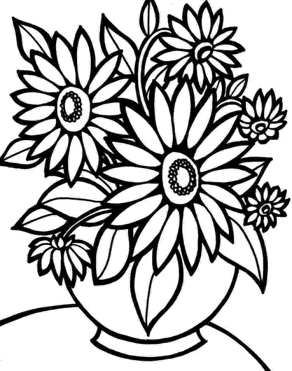 coloring flowers copic book flower coloring pages printable flower coloring pages flowers coloring copic book 