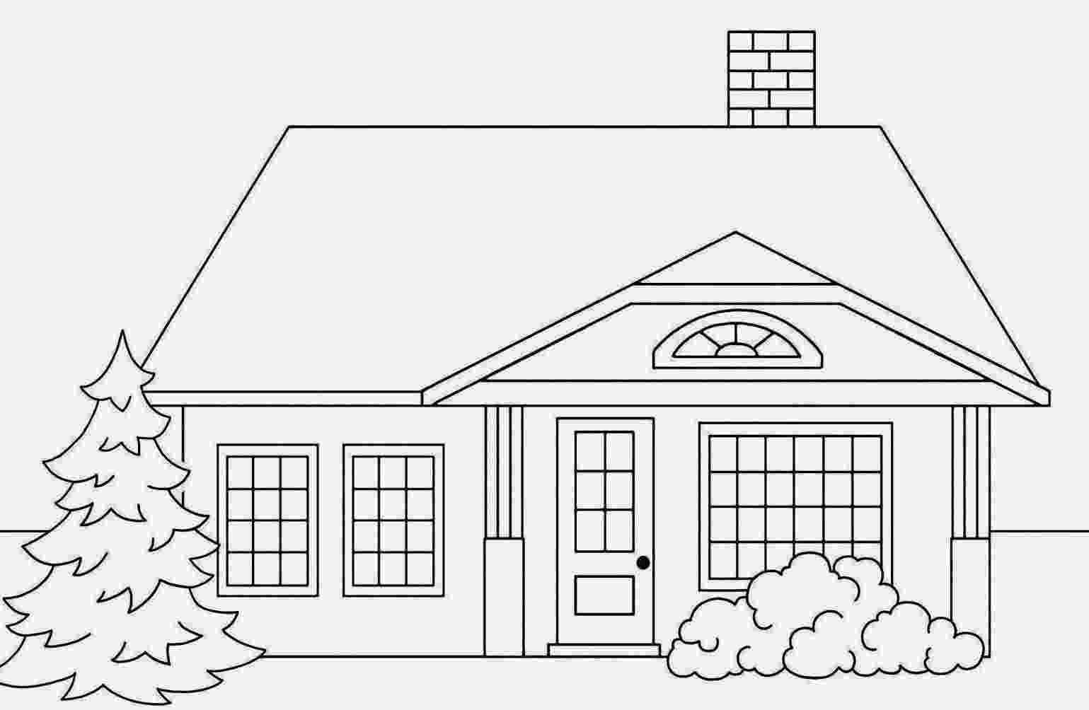 coloring house free printable haunted house coloring pages for kids house coloring 1 1