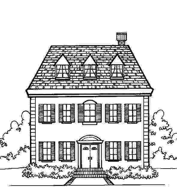 coloring house free printable house coloring pages for kids house coloring 1 3