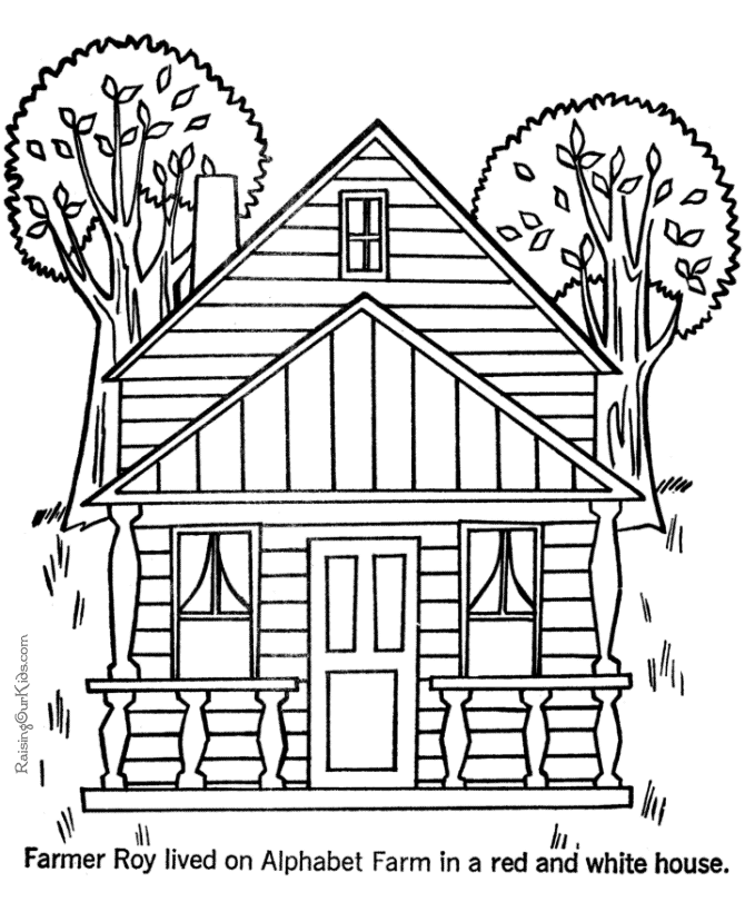 coloring house house coloring pages to download and print for free house coloring 1 1