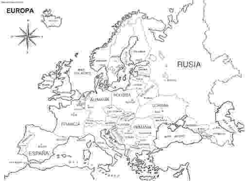 coloring map of europe europe coloring map coloring home coloring of europe map 