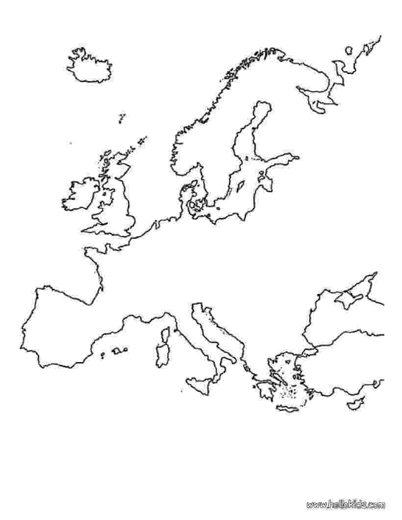coloring map of europe europe map coloring pages hellokidscom map of europe coloring 