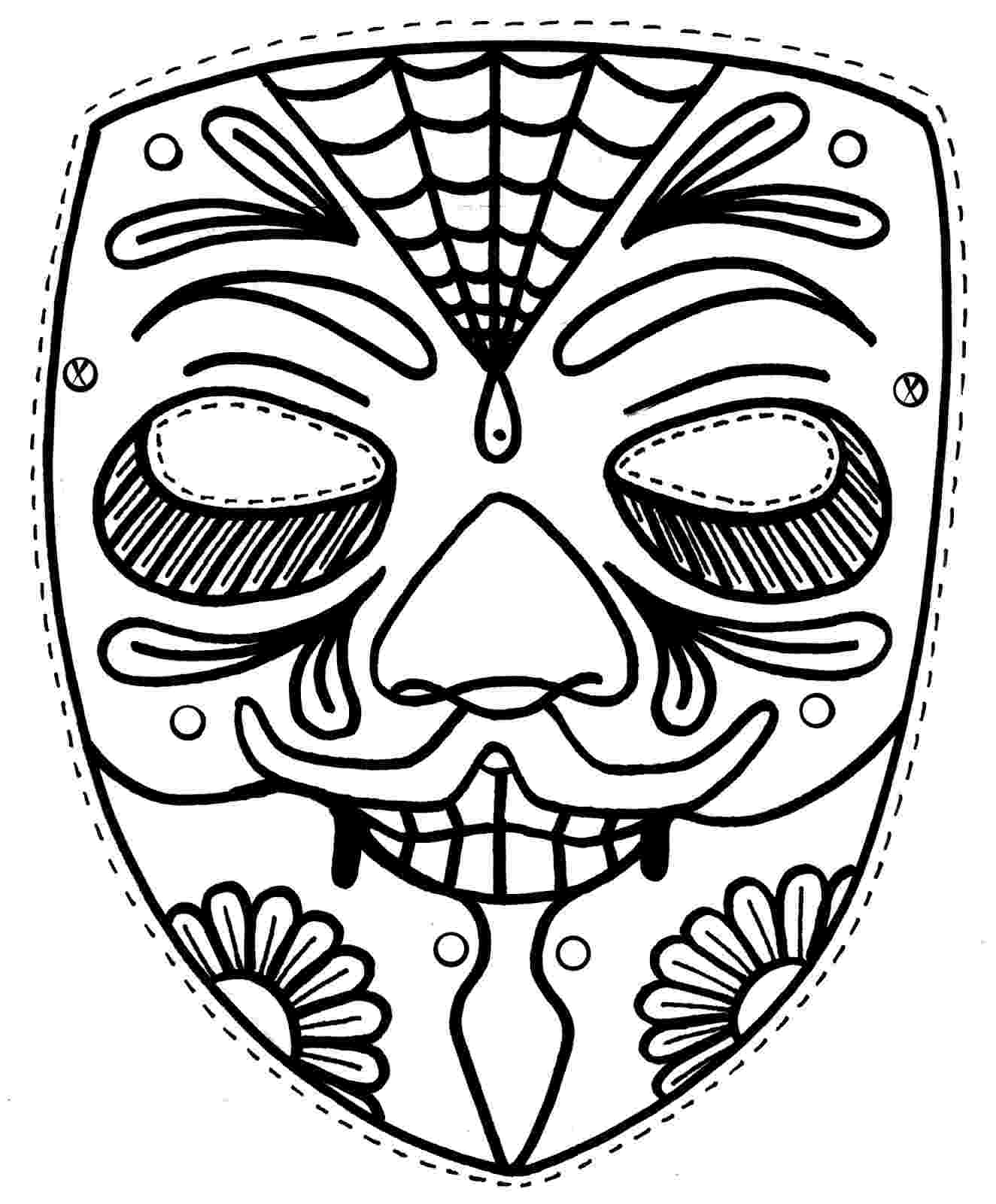 coloring masks free printable mask coloring pages for kids coloring masks 