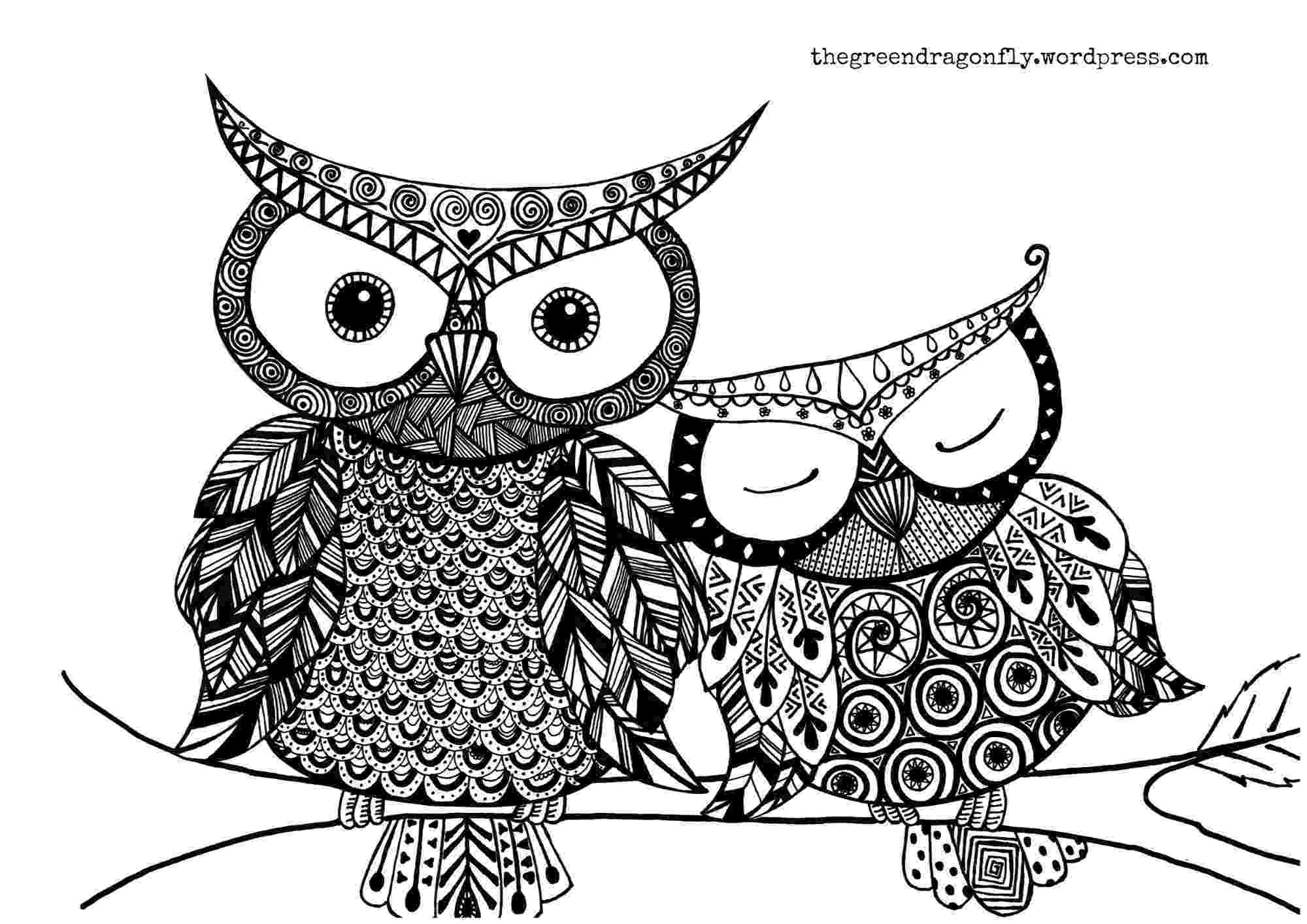 coloring owl owl coloring pages for adults free detailed owl coloring owl coloring 1 1