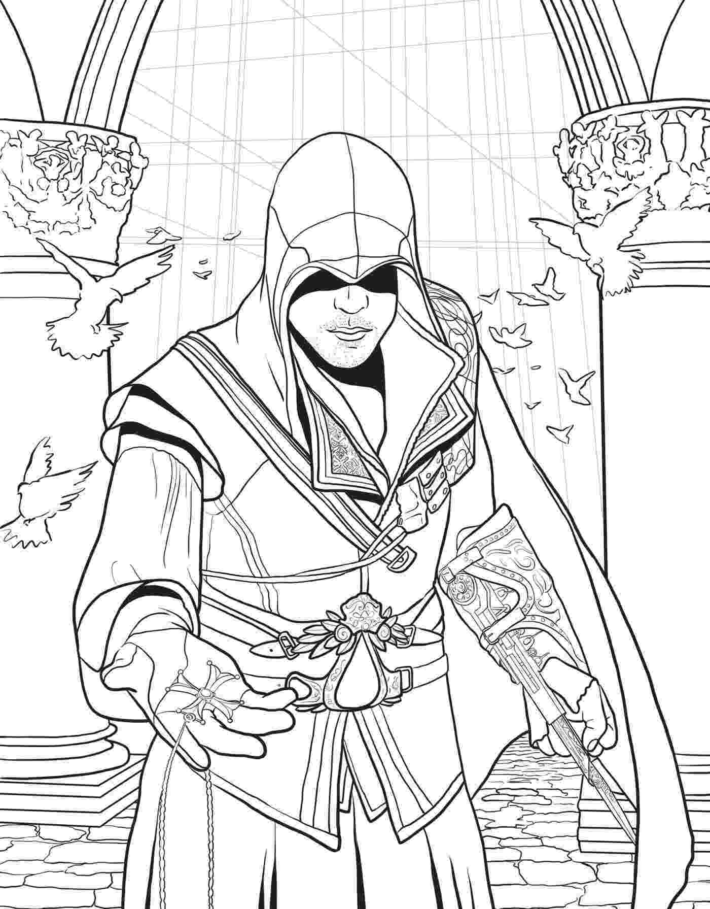coloring page book assassins creed the official colouring book paperback coloring page book 
