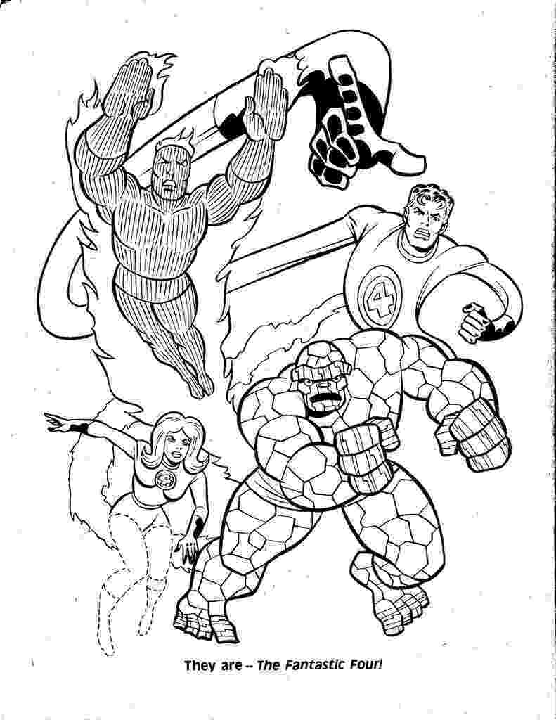 coloring page book fantastic 4 coloring pages download and print for free page book coloring 