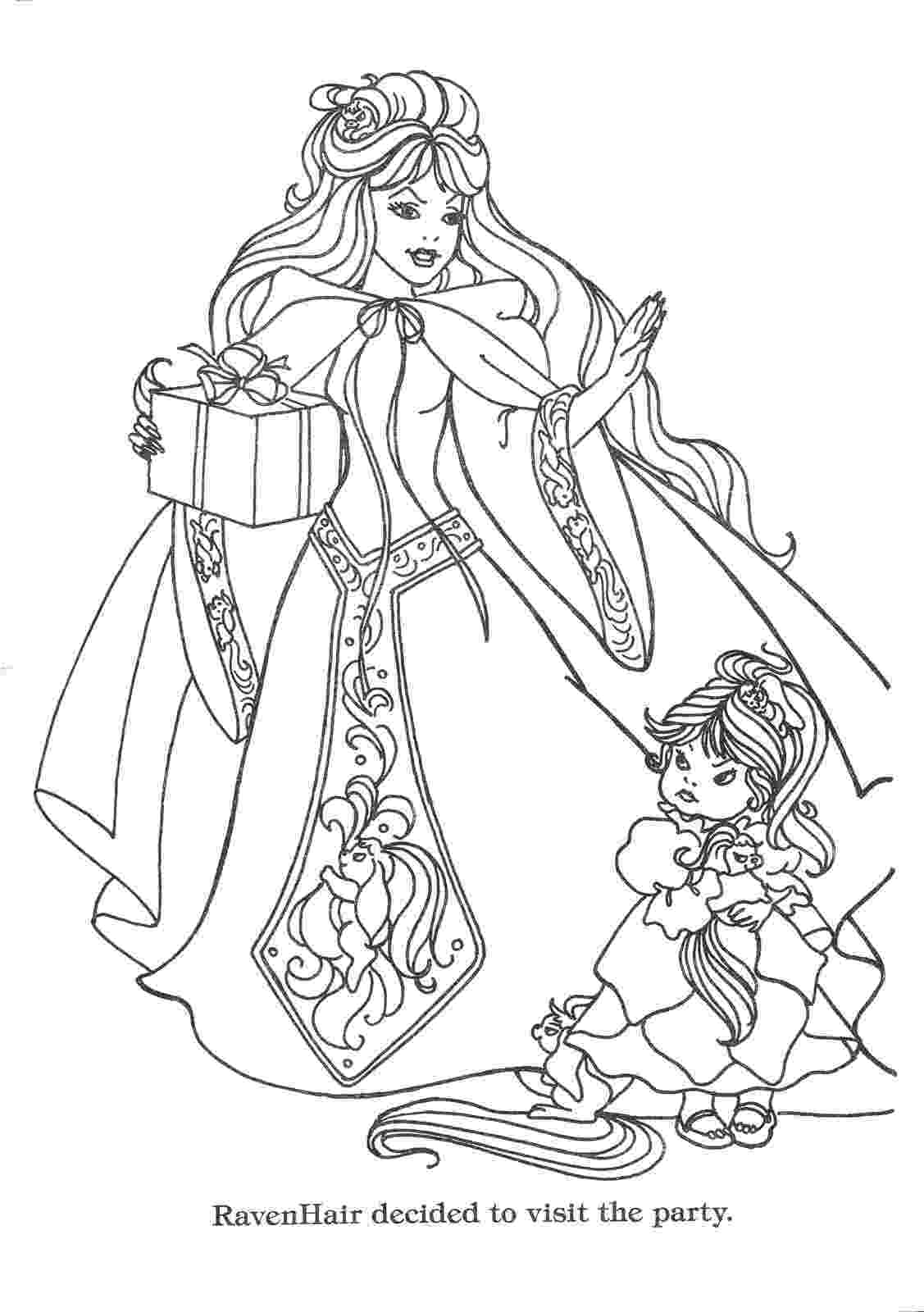 coloring page book lady lovely locks coloring book page coloring book 
