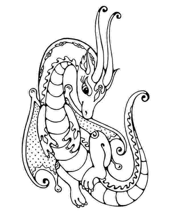 coloring page dragon dragon coloring pages getcoloringpagescom coloring page dragon 1 1