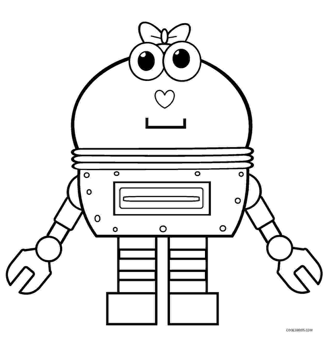 coloring page robot free printable robot coloring pages for kids cool2bkids page robot coloring 