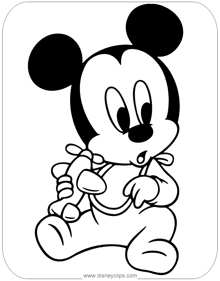 coloring pages baby disney babies coloring pages 5 disneyclipscom pages coloring baby 