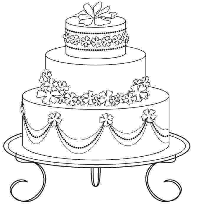 coloring pages cake free printable birthday cake coloring pages for kids coloring pages cake 1 3