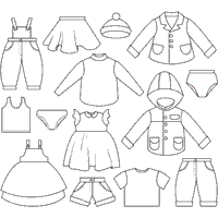 coloring pages clothes people coloring sheets janice39s daycare pages coloring clothes 