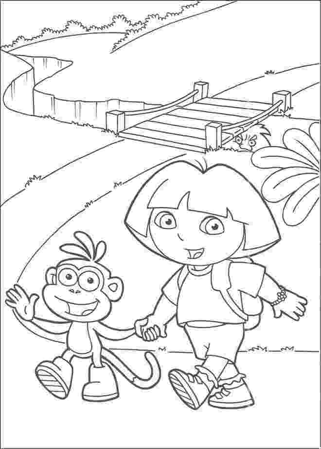 coloring pages dora the explorer coloring page dora the explorer dora the explorer kids explorer dora pages the coloring 