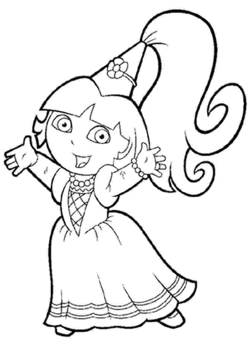 coloring pages dora the explorer new princess coloring pages online games top free dora explorer pages the coloring 