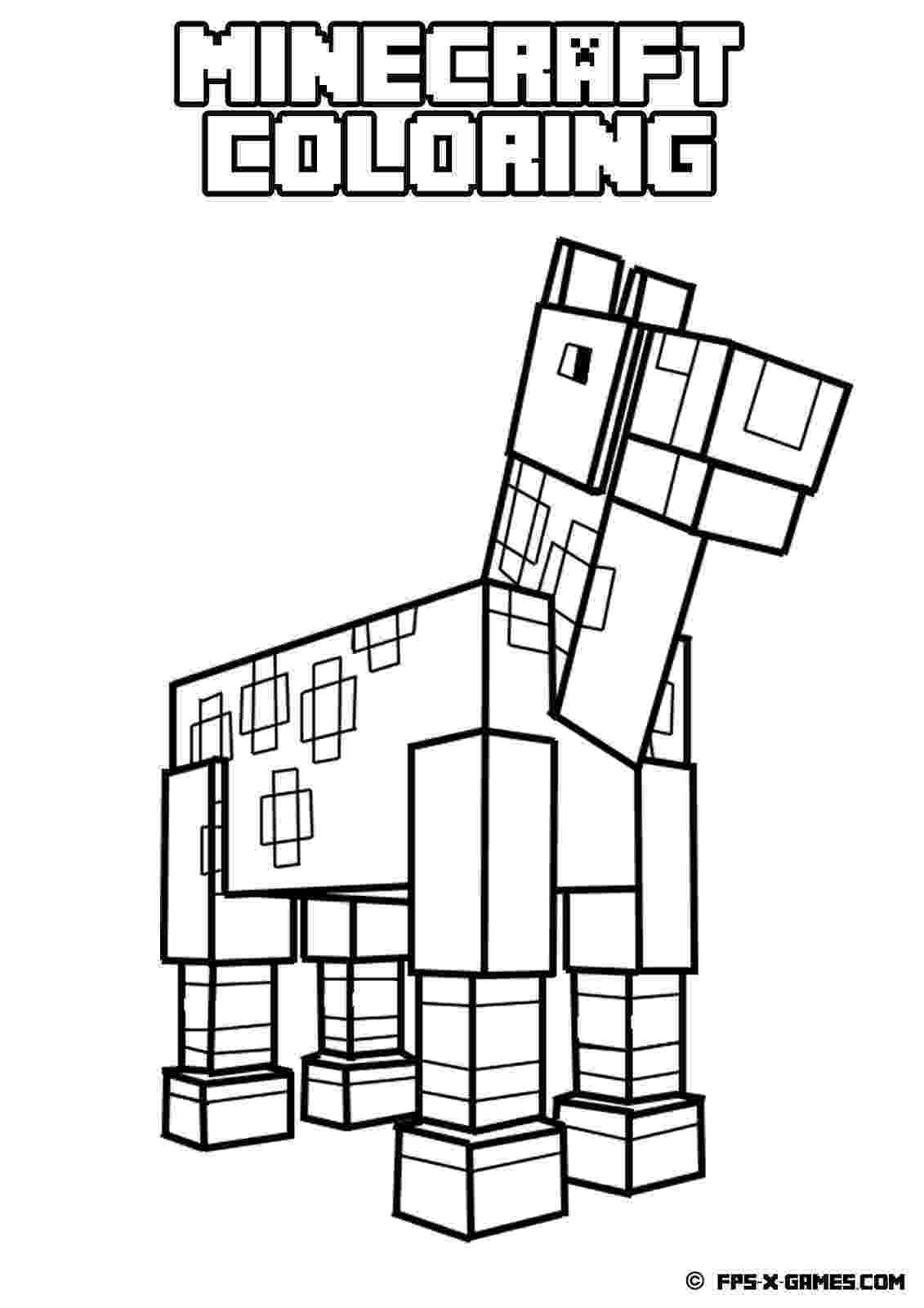 coloring pages for minecraft 17 best images about mine värityskuvia on pinterest minecraft coloring for pages 