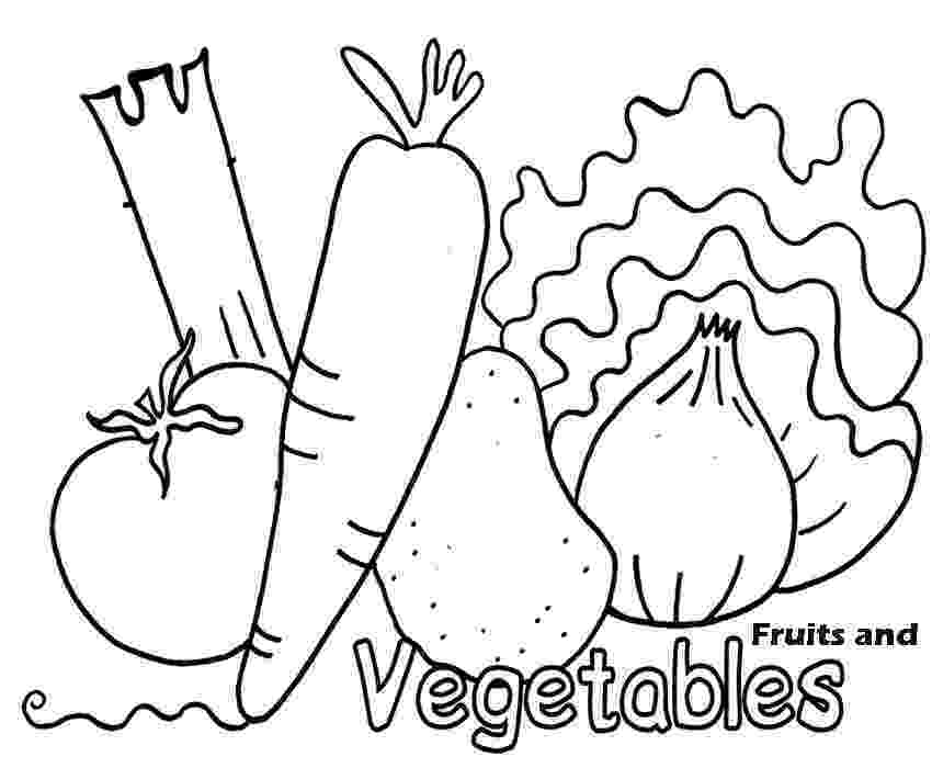 coloring pages for vegetables coloring pages of fresh fruit and vegetables team colors pages vegetables for coloring 