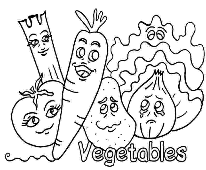 coloring pages for vegetables vegetables drawing for kids at getdrawings free download pages vegetables coloring for 