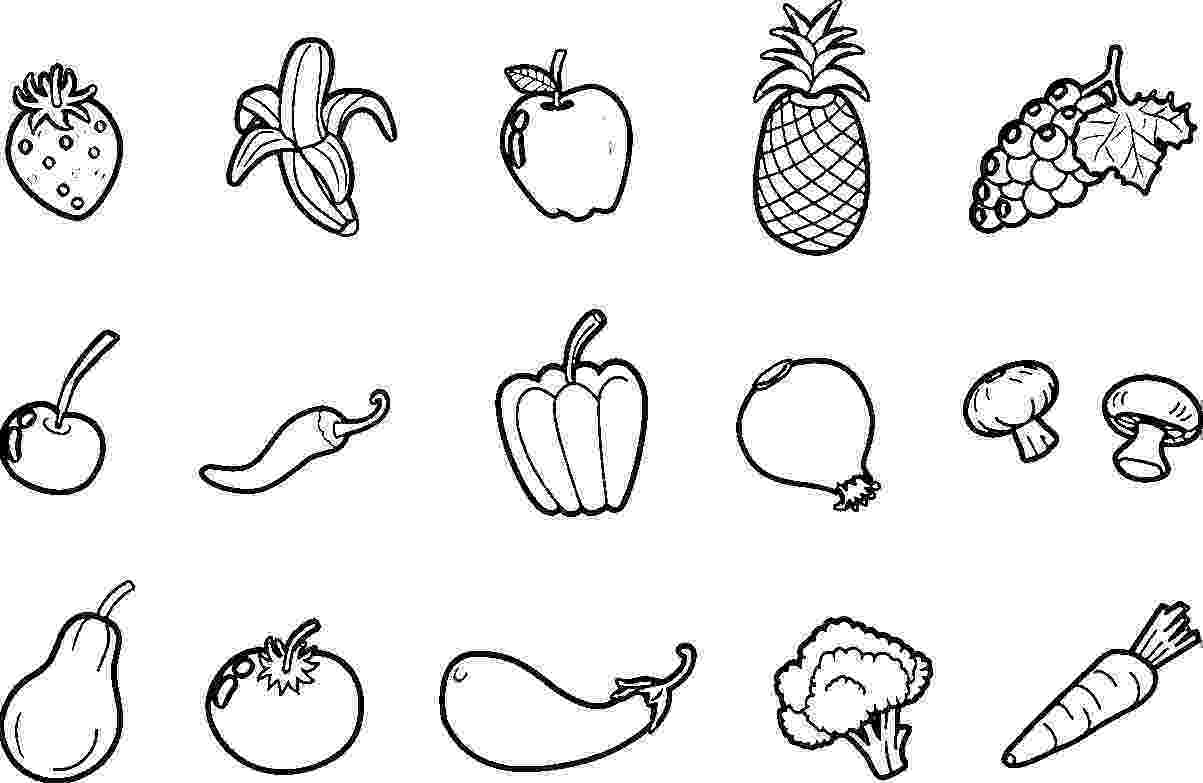 coloring pages for vegetables vegetables drawing for kids at paintingvalleycom pages for vegetables coloring 