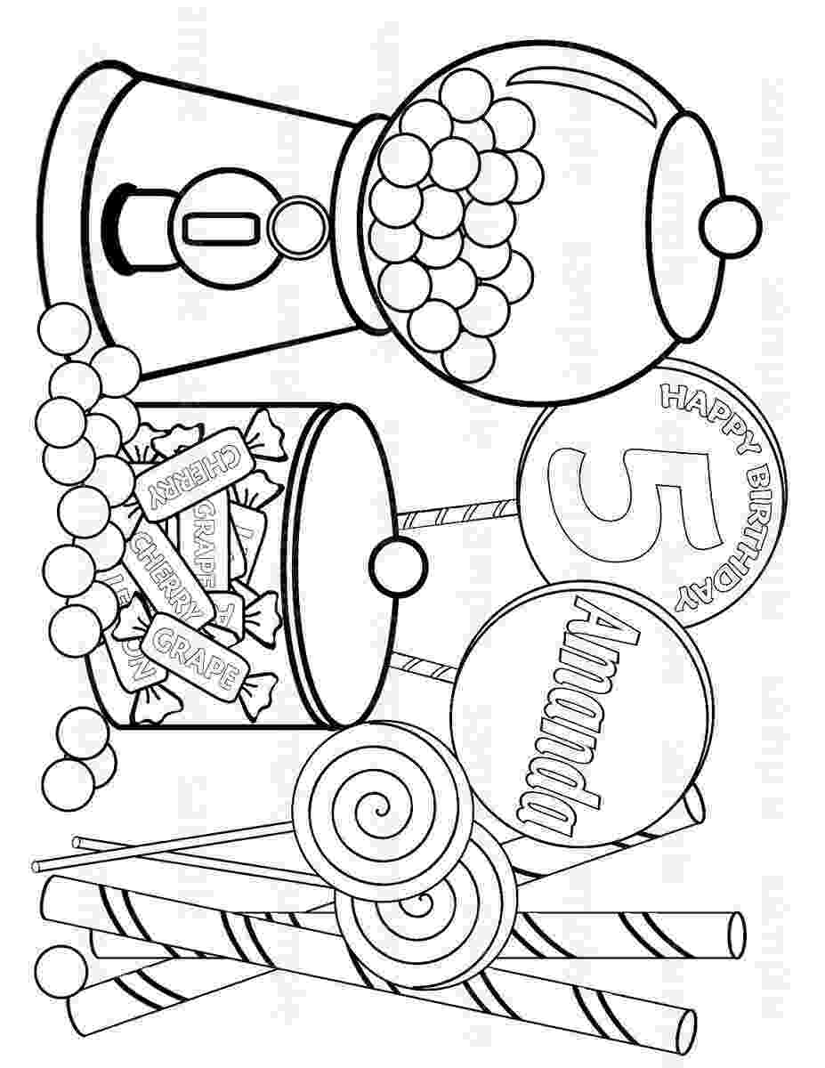 coloring pages of candy sweets and candy coloring pages coloring of pages candy 1 1