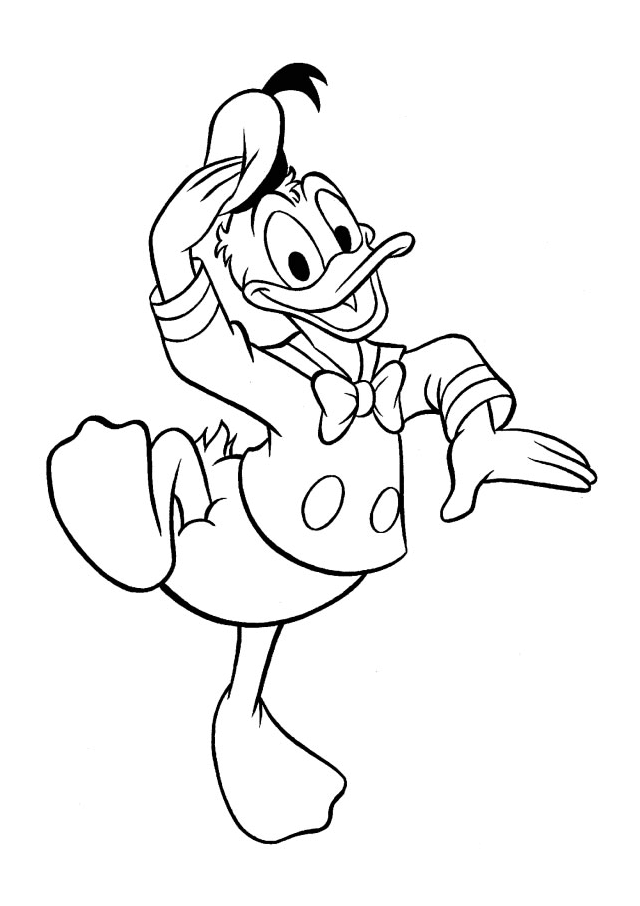 coloring pages of donald duck free printable donald duck coloring pages for kids coloring pages of duck donald 