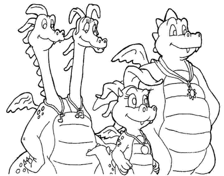 coloring pages of dragon tales printable dragon coloring pages for kids cool2bkids dragon tales coloring pages of 