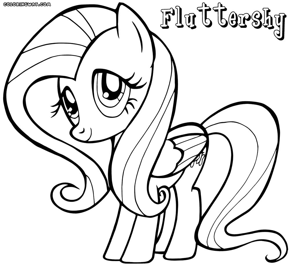 coloring pages of fluttershy fluttershy coloring pages best coloring pages for kids coloring of pages fluttershy 