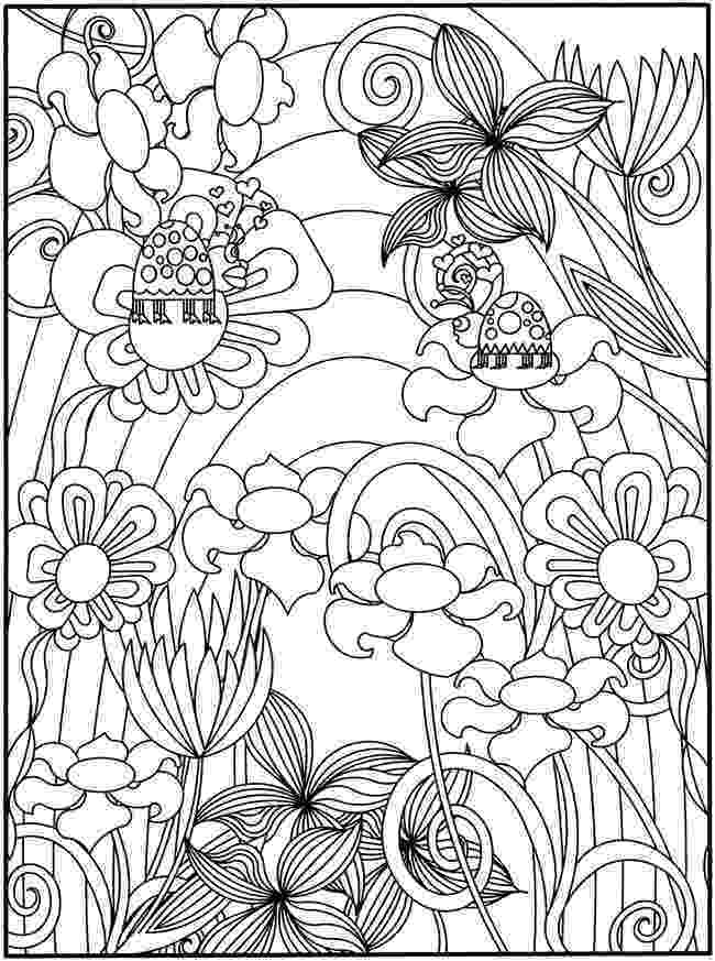 coloring pages of garden flowers flower garden coloring pages to download and print for free garden pages of coloring flowers 