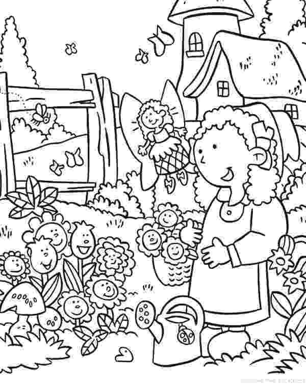 coloring pages of garden flowers garden flower colouring pages for children gtgt disney coloring of flowers pages garden 