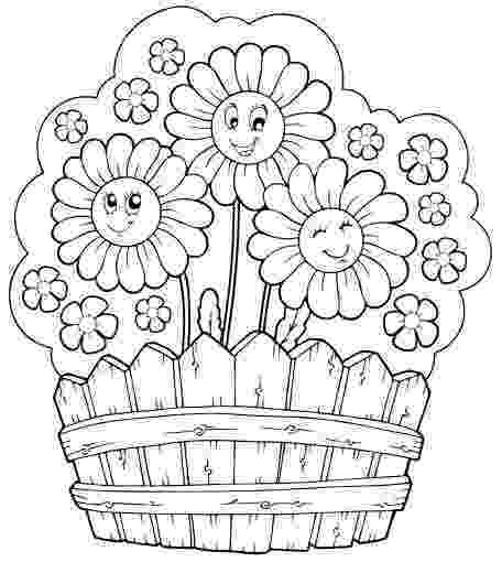 coloring pages of garden flowers gardening coloring pages to download and print for free coloring of flowers garden pages 