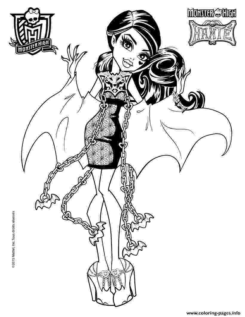 coloring pages of monster high dolls monster high spectra vondergeist doll coloring page free coloring pages high dolls monster of 