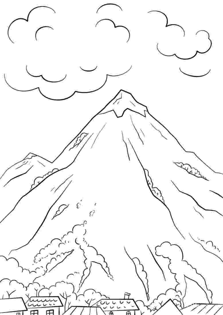 coloring pages of mountains mountains coloring pages best coloring pages for kids pages coloring mountains of 