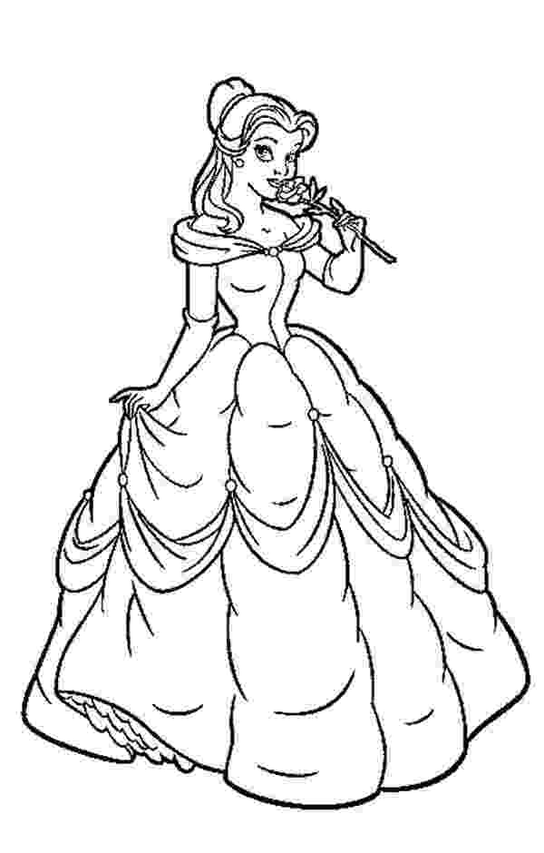 coloring pages princess belle princess belle coloring pages to download and print for free pages belle coloring princess 