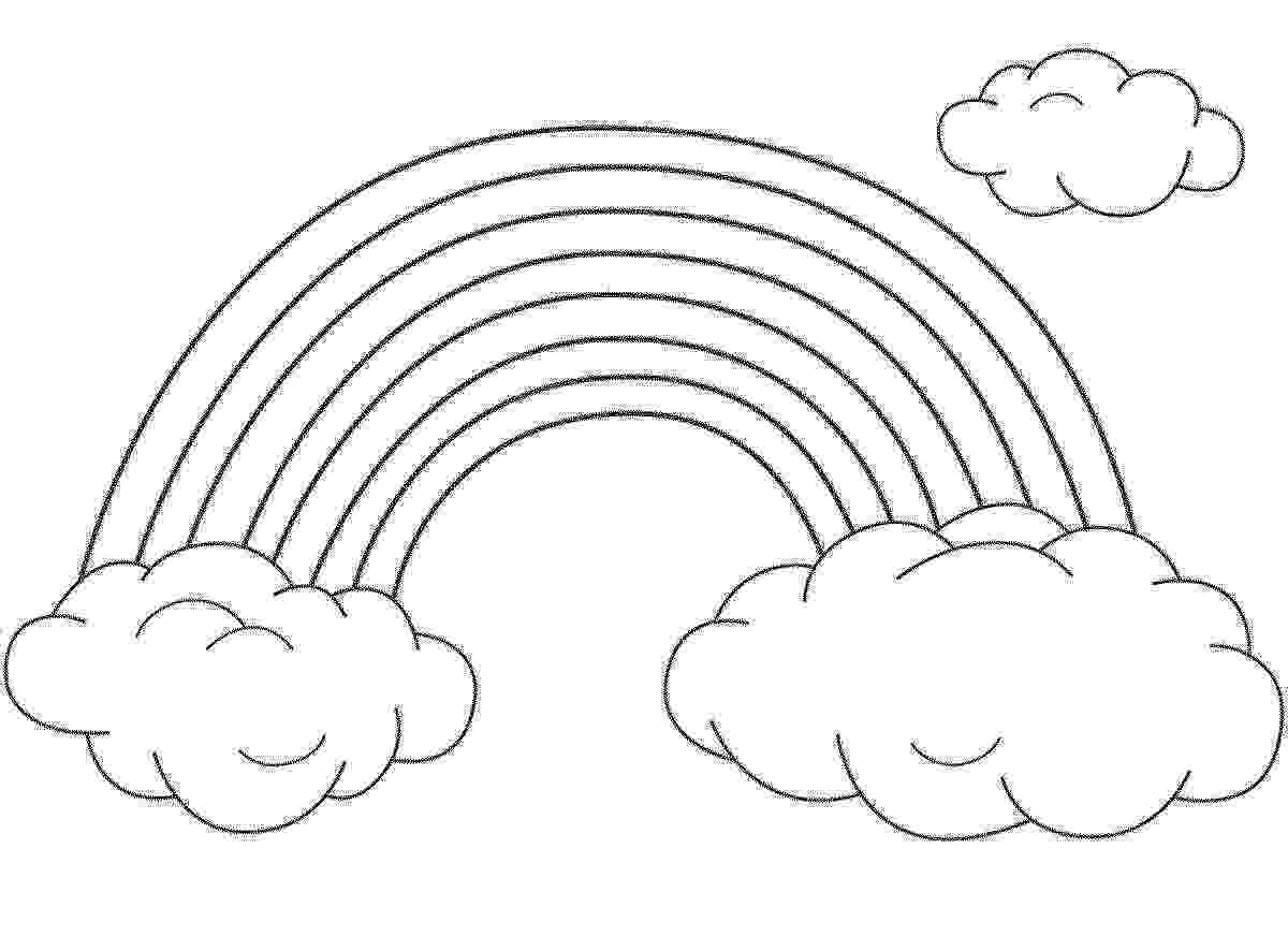 coloring pages rainbow rainbow coloring pages for childrens printable for free coloring rainbow pages 