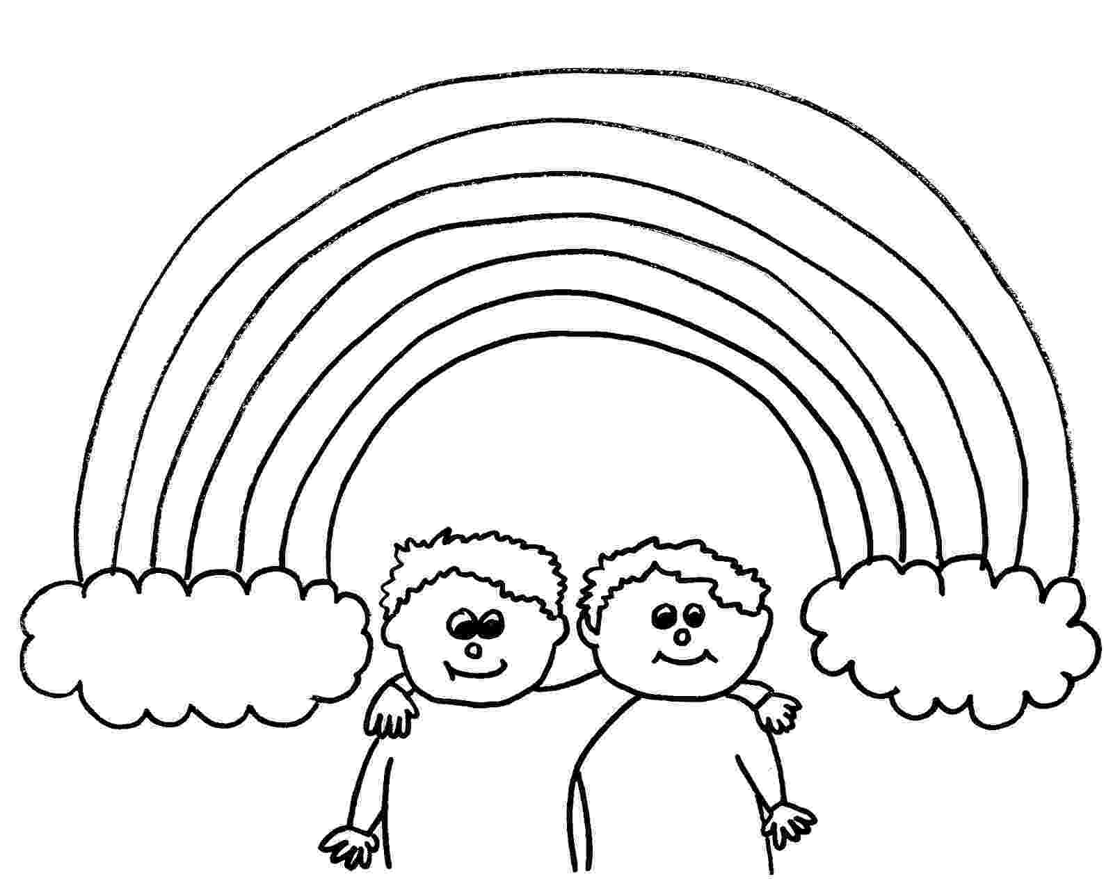 coloring pages rainbow rainbow coloring pages for childrens printable for free rainbow coloring pages 