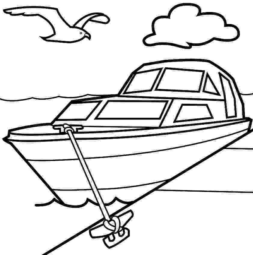 coloring pages speed boats free boat coloring pages boats speed coloring pages 