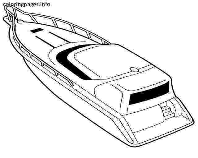 coloring pages speed boats january 2015 teesle pages boats coloring speed 