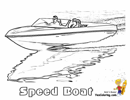 coloring pages speed boats printable boat coloring pages for kids cool2bkids boats pages coloring speed 