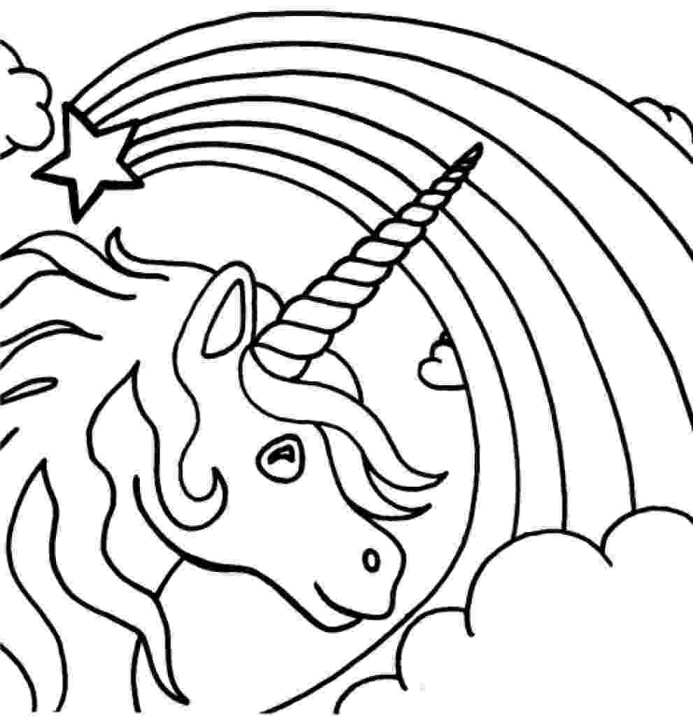 coloring pages unicorns rainbows top 50 free printable unicorn coloring pages online unicorns pages coloring rainbows 