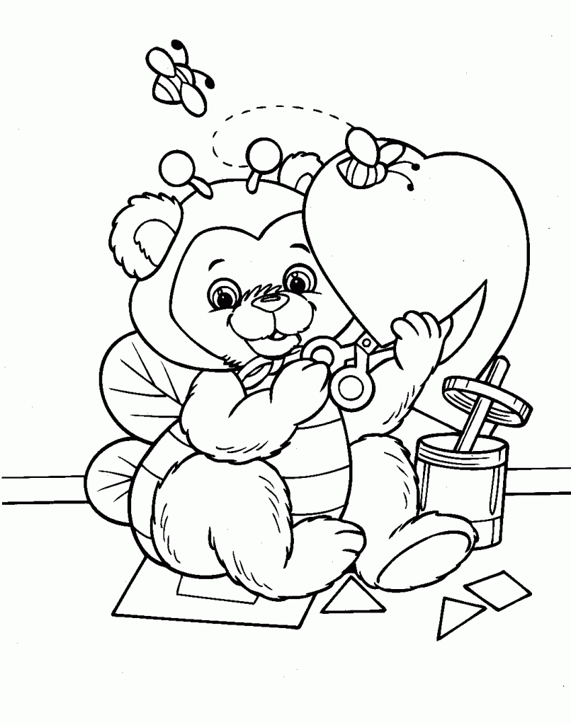 coloring pages valentines free printable valentine coloring pages for kids coloring valentines pages 