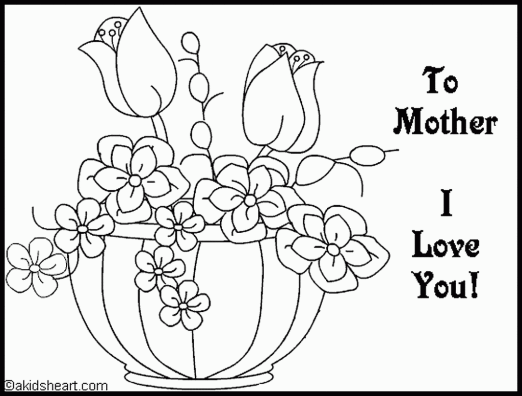 coloring picture for mothers day top 20 free printable mothers day coloring pages online mothers coloring for picture day 