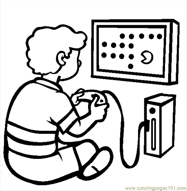 coloring picture games 94 the video game console coloring page free games games coloring picture 